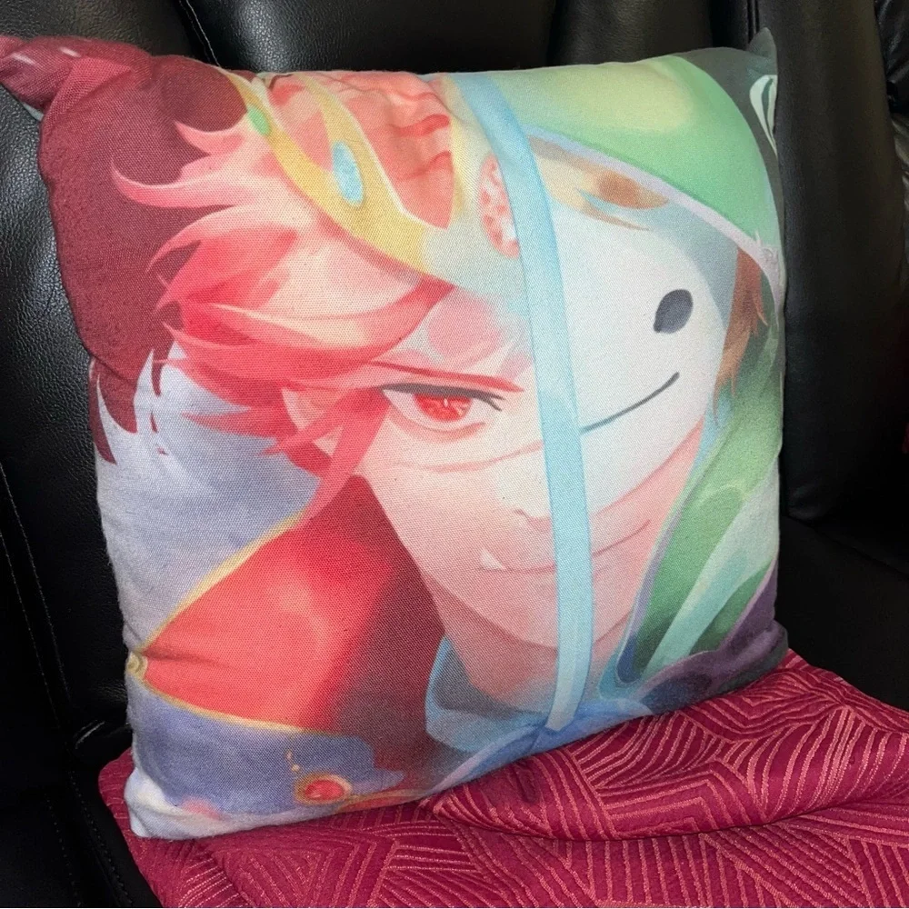 Technoblade vs dream anime manga sword pillow